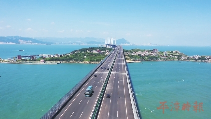 平潭海峽公鐵大橋再上熱搜